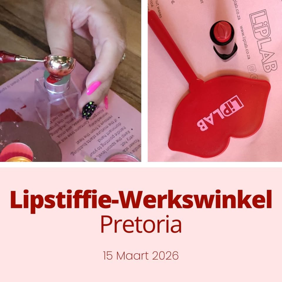 Lipstiffie Werkswinkel in Pretoria