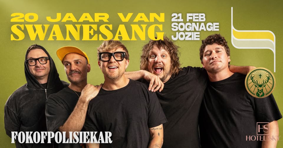 Fokofpolisiekar - 20 jaar van Swanesang (Sognage Johannesburg)