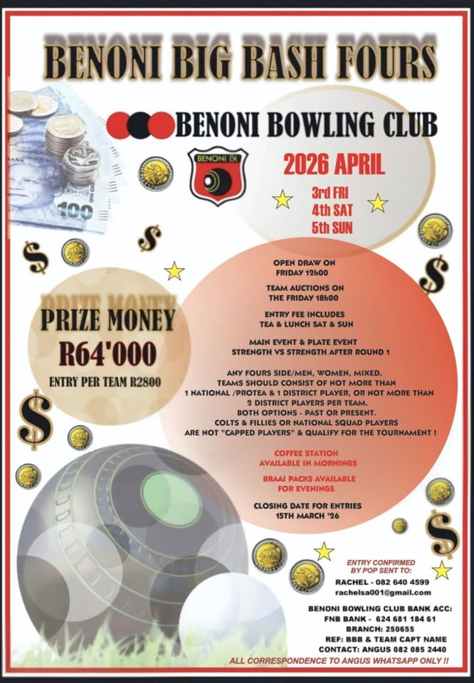 BENONI BIG BASH FOURS