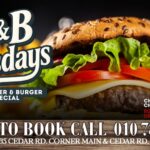 B&B Tuesdays at Country Pub Kyalami!