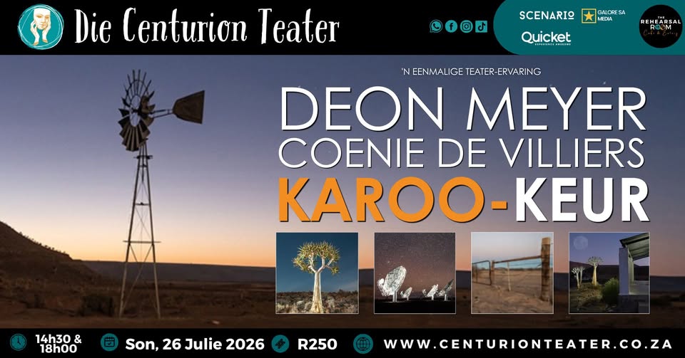 Karoo-keur_ Die Beste van Karoo-Suites met Deon Meyer en Coenie de Villiers _ Die Centurion Teater
