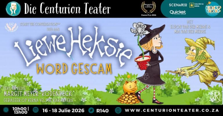 Liewe Heksie word 'Gescam' _ Kinderteater @ Die Centurion Teater