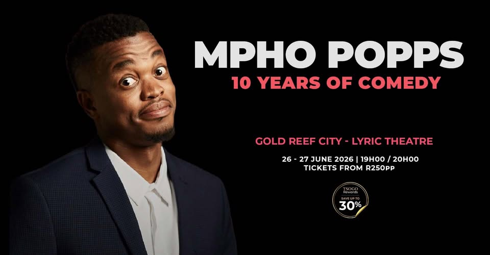 Mpho Popps Birthday Show 10th Anniversary