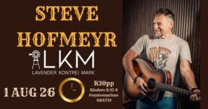 Vleisfees saam Steve Hofmeyr