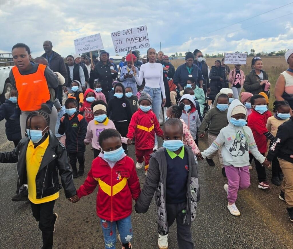 Community March raises awareness on Child Protection Week (29 May to 5 June)