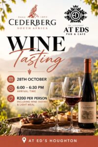 Wine Club - Cederberg Tasting